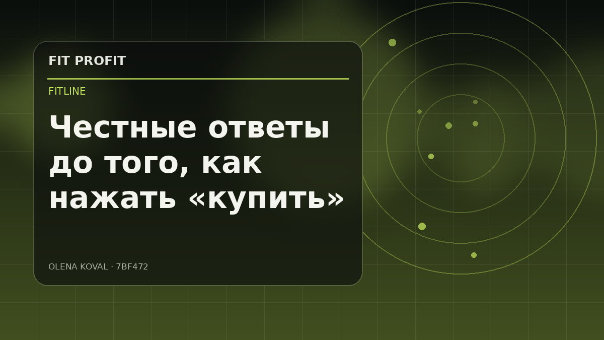 Редакционная иллюстрация: Честные ответы до того, как нажать «купить»